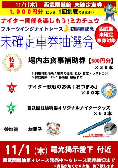 ナイター開催ミカチュウ.JPG